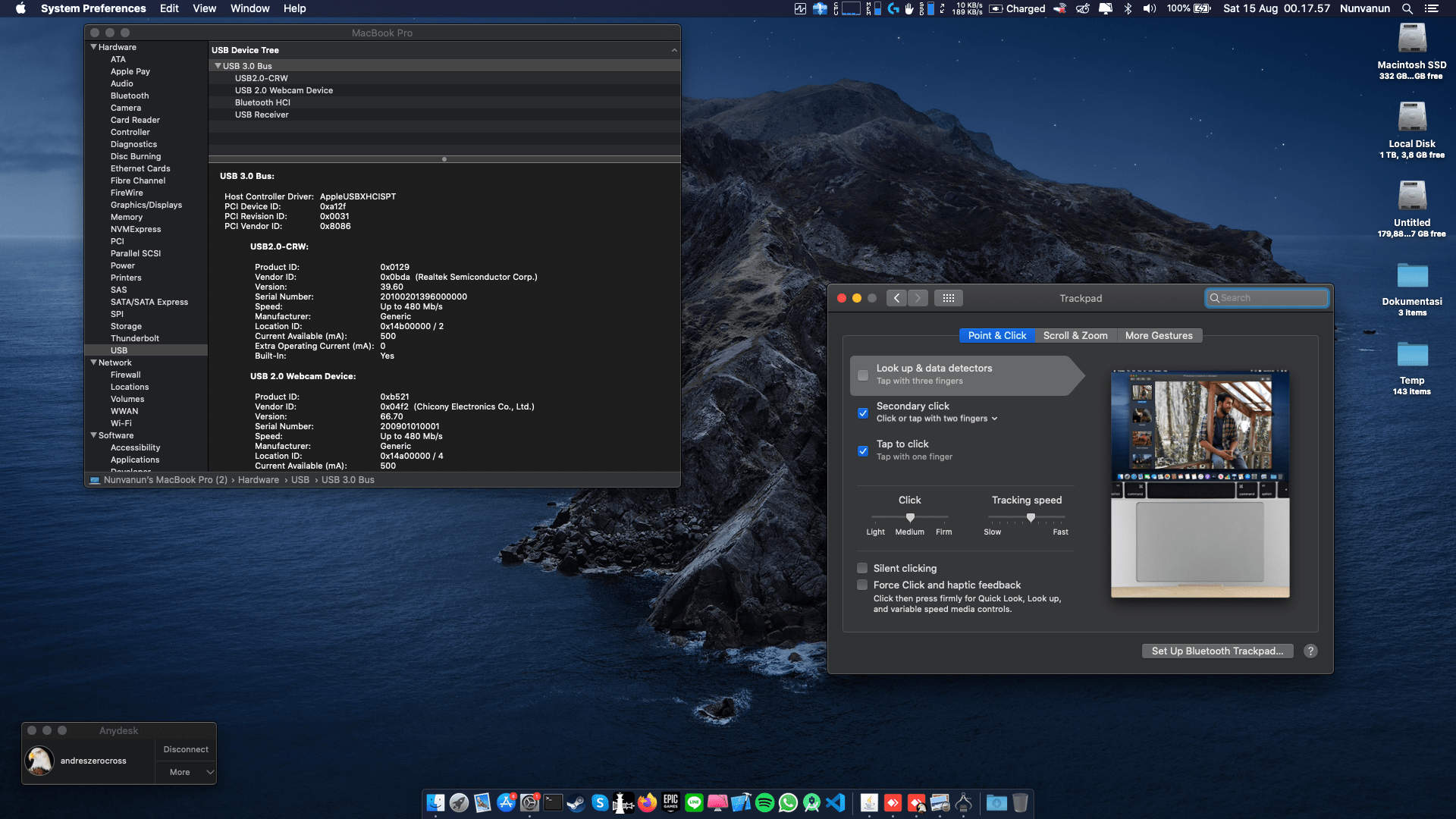 MSI GL62M 7RDX [KabyLake   Intel HD 630] 3